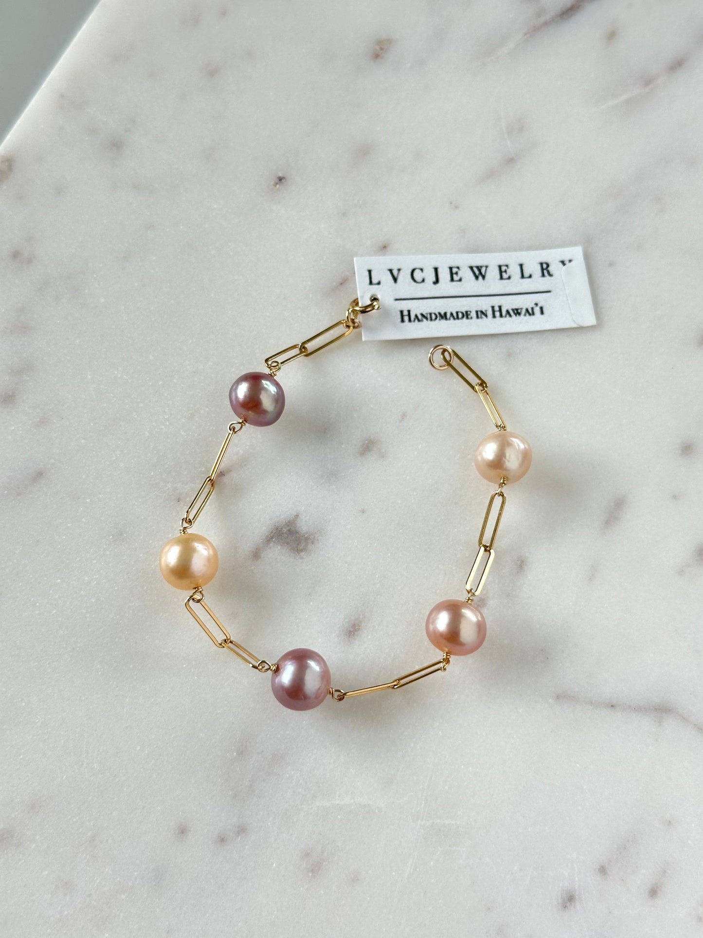 Flora Edison Pearl Bracelet