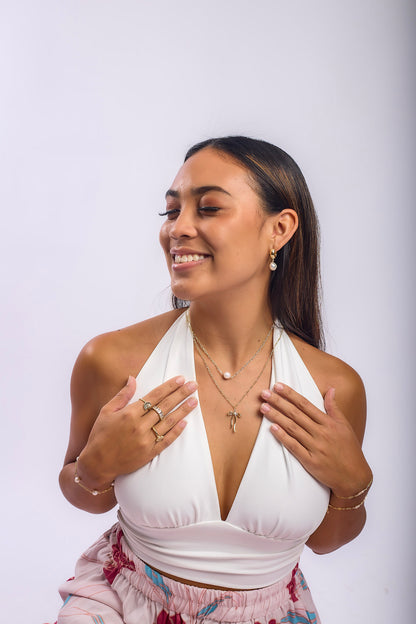 Kaia Edison Pearl Necklace