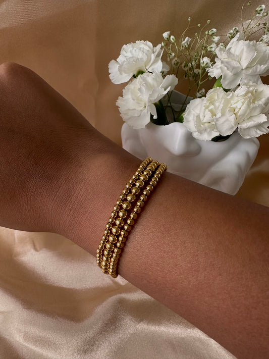 Lana Gold Beaded Bracelets