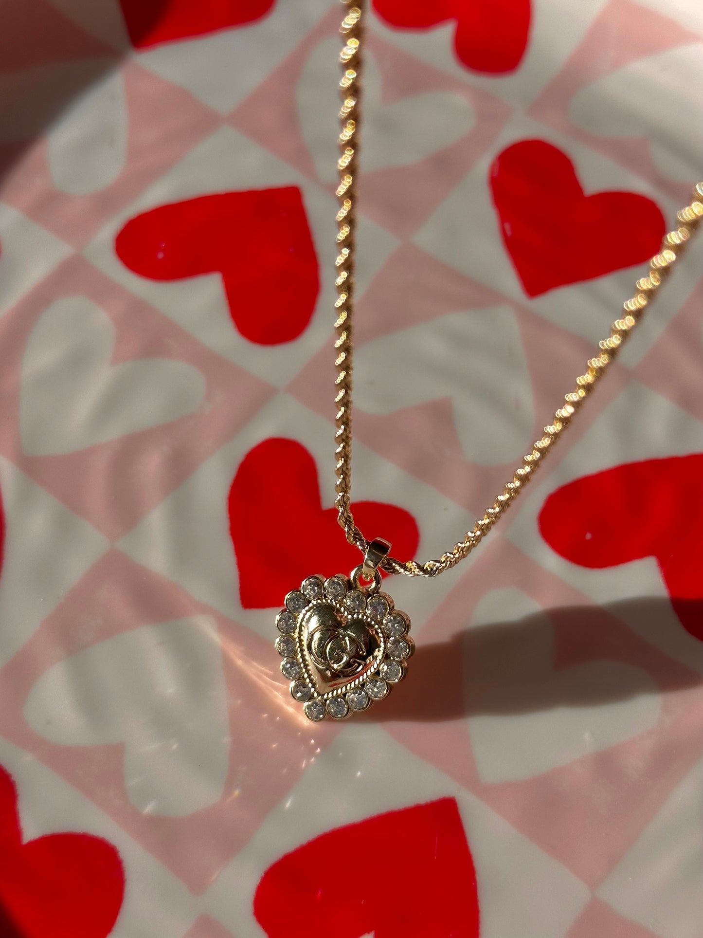 Heart of Gold GG Necklace