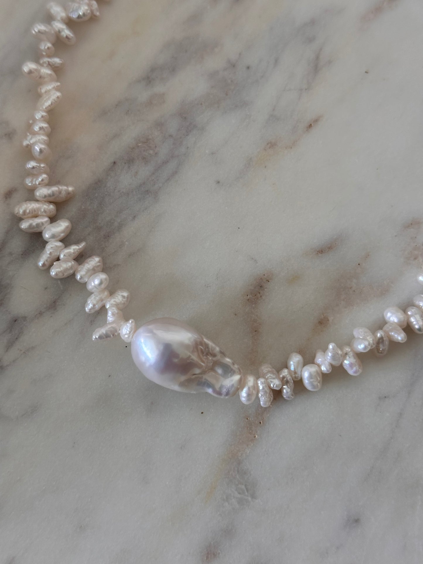Ocean Muse Pearl Necklace