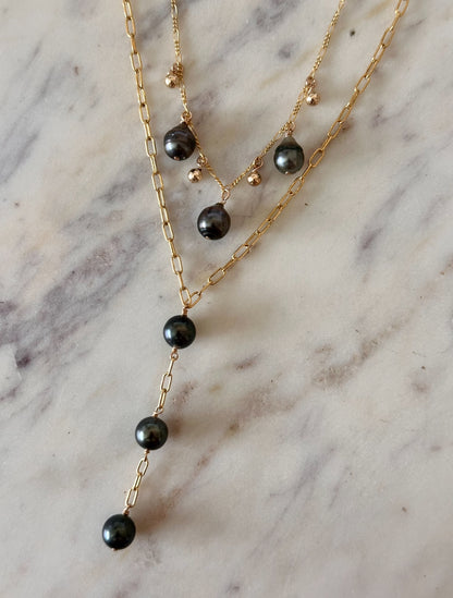 Elara Tahitian Necklace