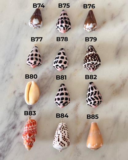 Charm Bar LARGE Shells