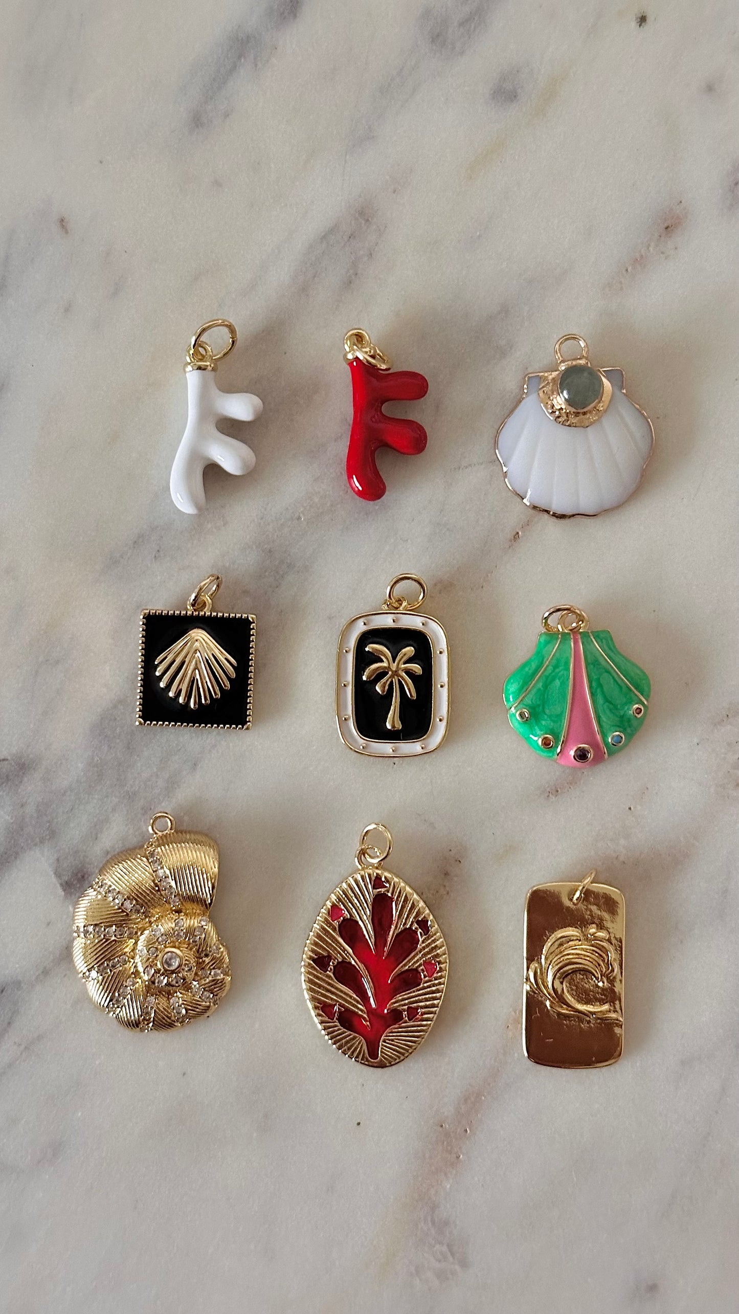 Charm Bar Ocean Charms