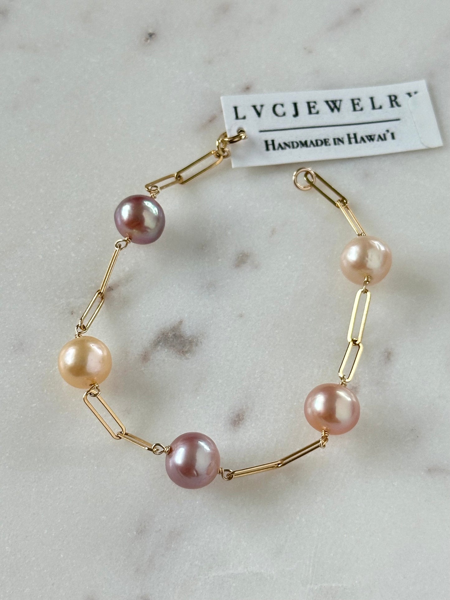 Flora Edison Pearl Bracelet