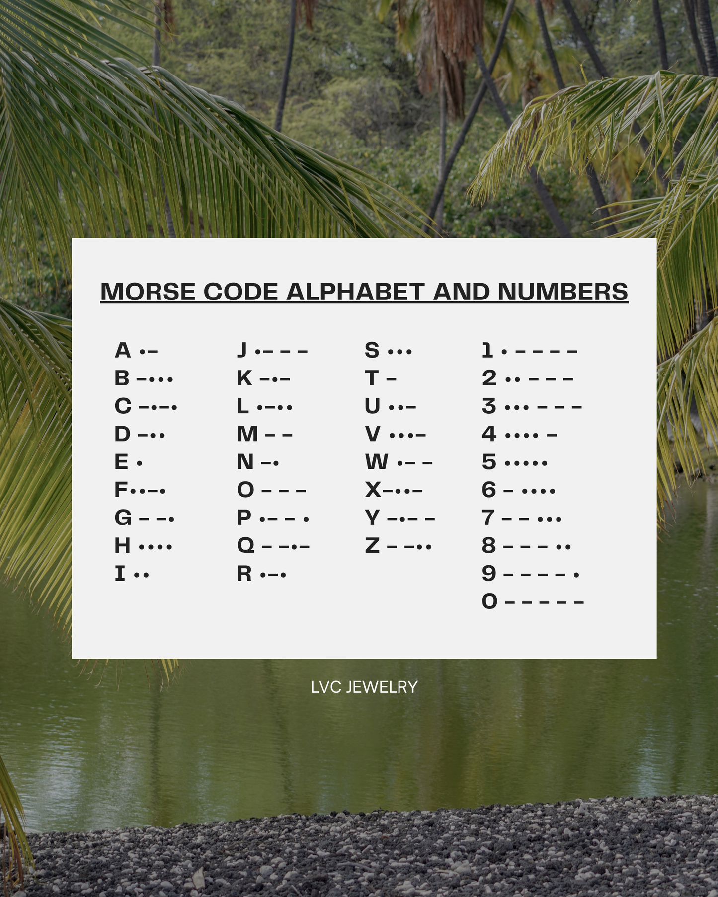 Morse Code | ALL GOLD