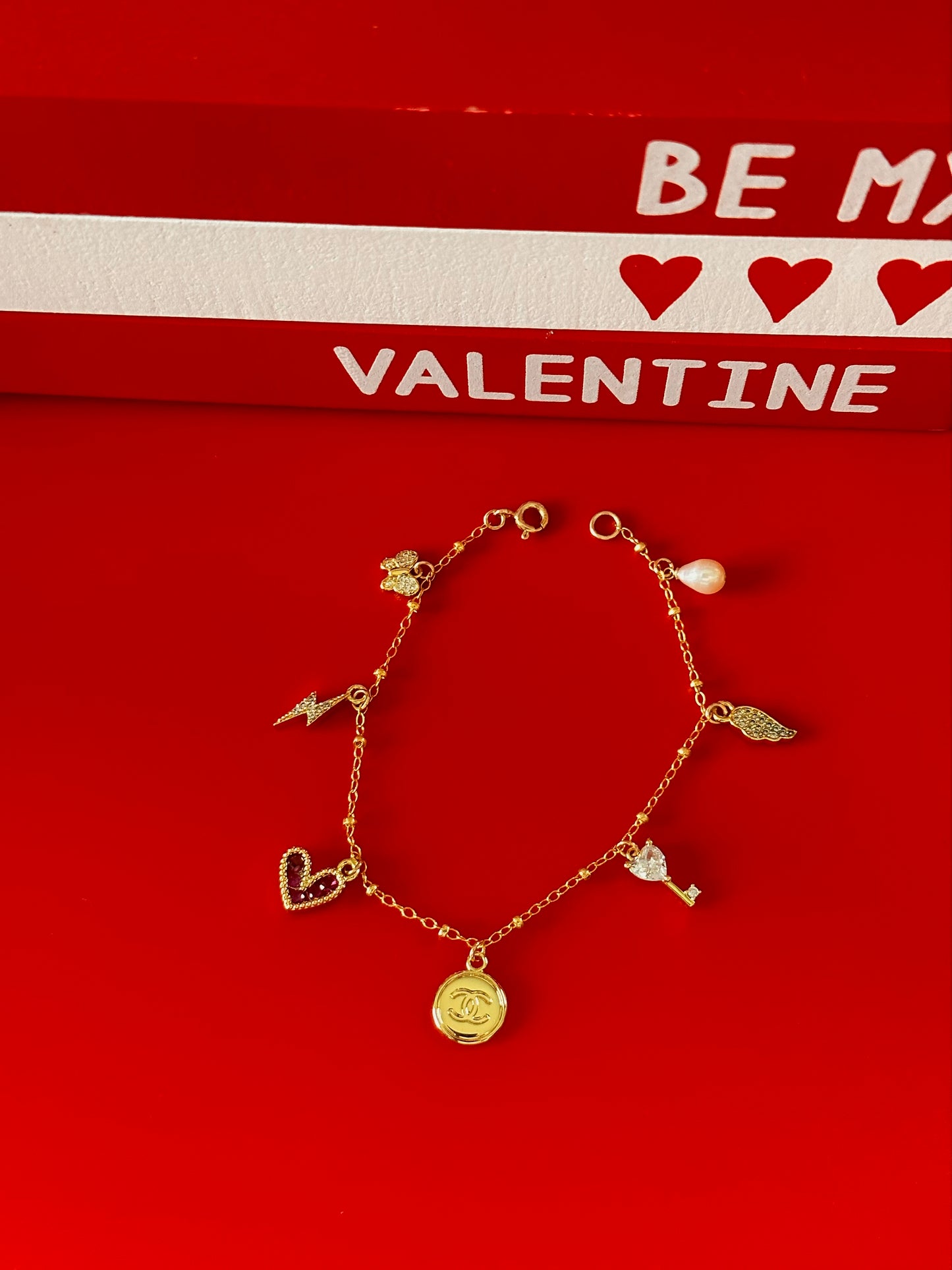 Valentine Charm Bracelet 1