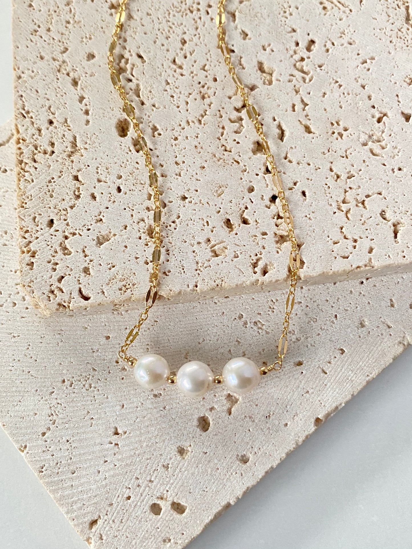 Demi x White Pearls